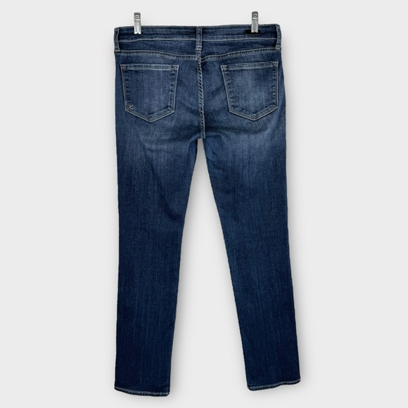 Kut From the Kloth Catherine Mid Rise Boyfriend Jeans 12 dark wash relaxed fit - Picture 3 of 10